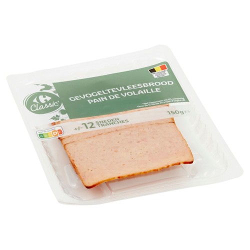 Carrefour Classic'' Pain de Volaille 150 g