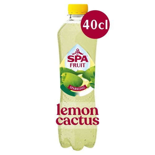 SPA Fruit Limonade pétillante aux fruits Citron Cactus 40 cl