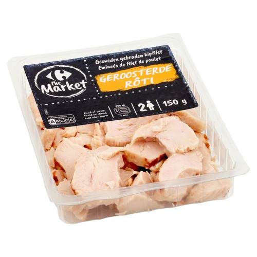 Carrefour The Market Emincés de Filet de Poulet Rôti 150 g