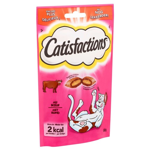 Catisfactions Snack Chat au Buf 60 g