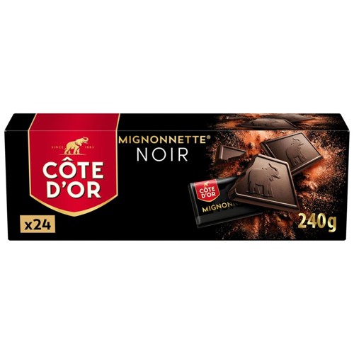 Côte d''Or Mignonnettes Pralines Chocolat Noir De Noir  240g