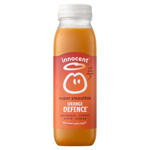 Innocent Super Smoothie Orange Defence Mandarin, Carrot, Apple, Ginger 300 ml