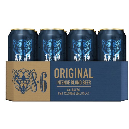 8.6 Original Can 12X50CL