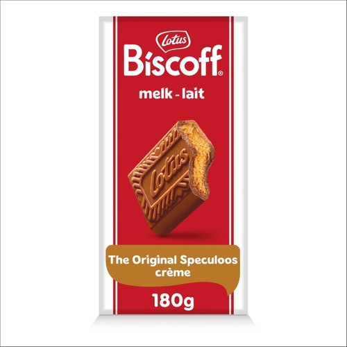 Lotus Biscoff Chocolat au lait fourré à la crème Speculoos 180g