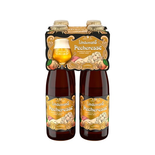 Lindemans Lambic Bière Pecheresse 4x25 cl