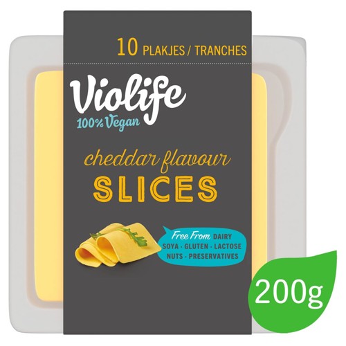 Violife Cheddar Tranches Vegan 200 g