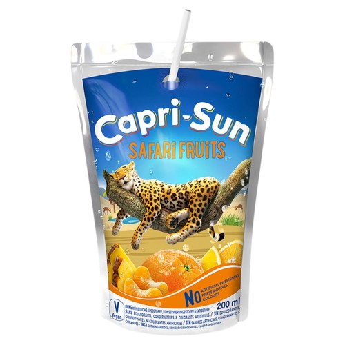 Capri-Sun Safari Fruits Boisson aux Jus de Fruits 200 ml