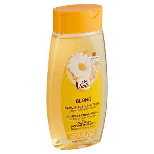 Carrefour Soft Blond Camomille & Germe de Blé Shamp. Illuminant 250 ml