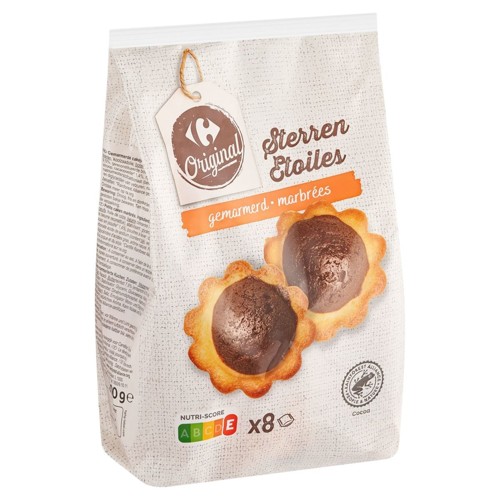 Carrefour Original Etoiles Marbrées 8 Pièces 200 g