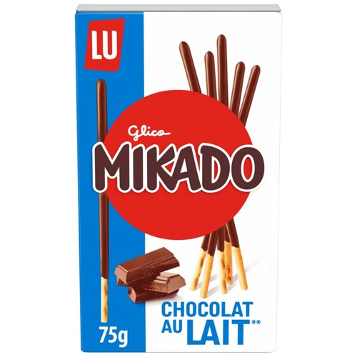 LU Mikado Biscuits Chocolat Au Lait 75g