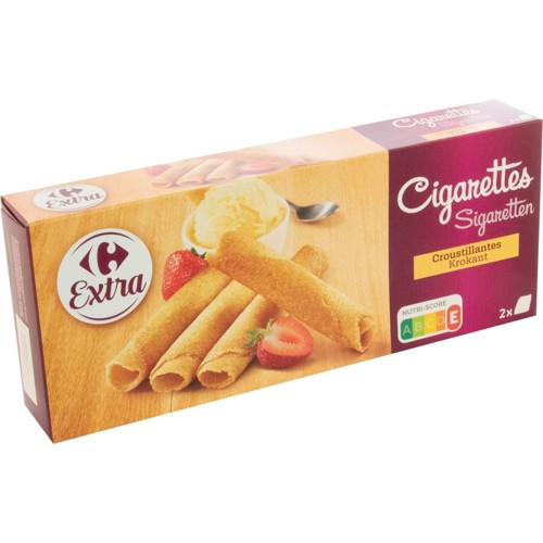 Carrefour Cigarettes Croustillantes 2 x Barquette 200 g