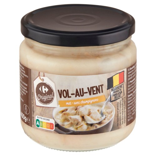 Carrefour Original Vol-au-Vent avec Champignons 400 g
