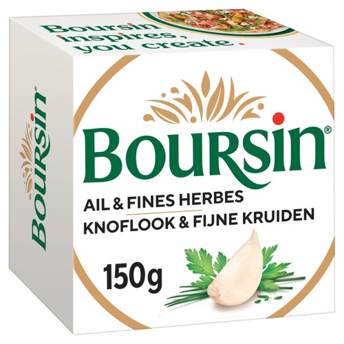 Boursin Fromage frais Ail & Fines Herbes 150 g