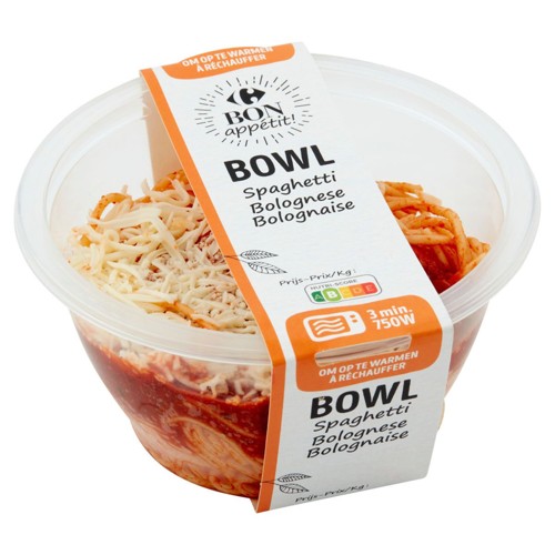 Carrefour Bon Appétit! Bowl Spaghetti Bolognaise 350 g