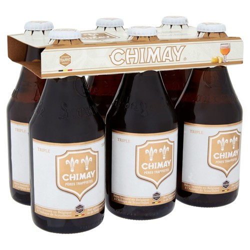 Chimay Triple Pères Trappistes Bouteilles 6 x 0.33 L