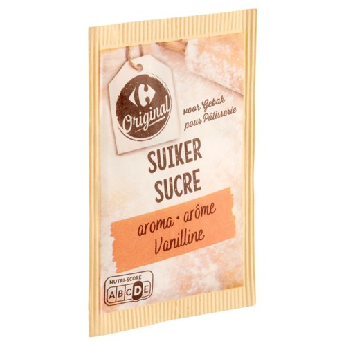 Carrefour Original Sucre Arôme Vanilline 8 g