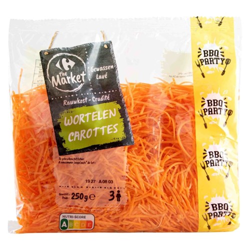 Carrefour The Market Carottes Rapées 250 g