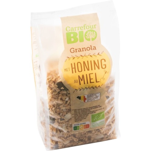 Carrefour Bio Granola au Miel 375 g