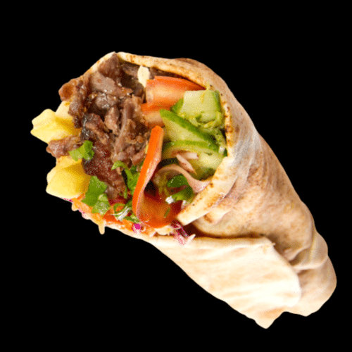 Durum mix (kip en kebab) groot