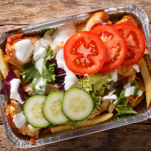 Kapsalon kebab