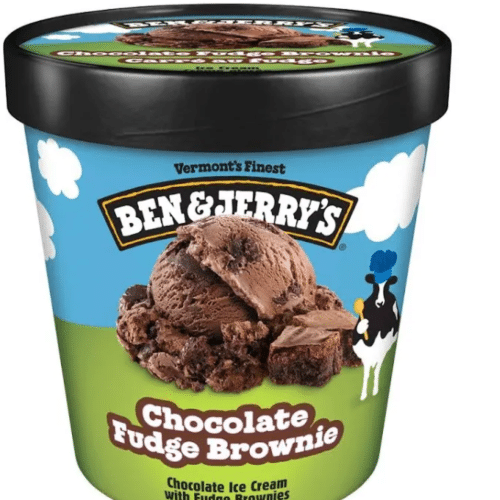 Ben Jerry fusée brownie