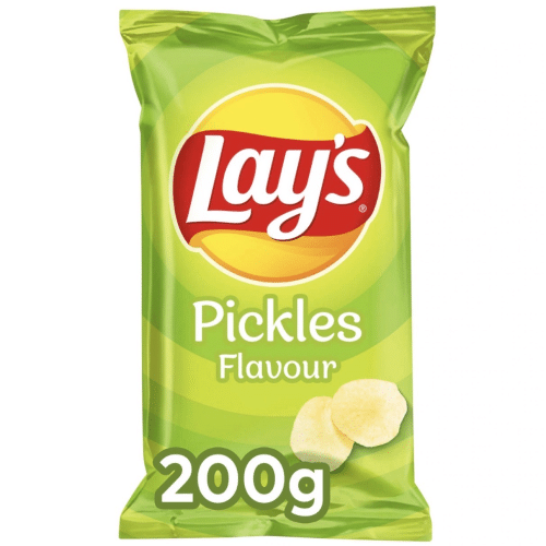 Lays pickles