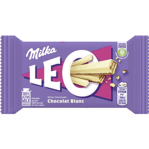 Milka Leo white