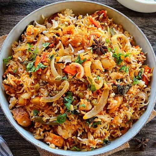 Vegetable biryani