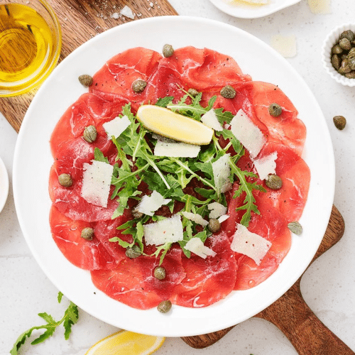 Carpaccio rucola