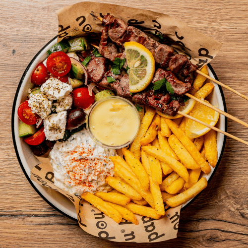 Box agneau (mini brochettes de gigot)