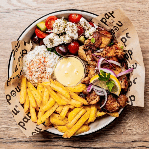 Box gyros de poulet