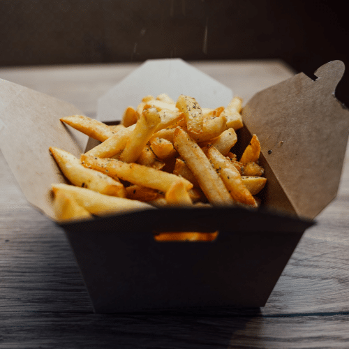 Frites et sauce