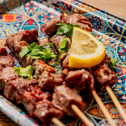 Mini brochettes d'agneau (3 pièces)
