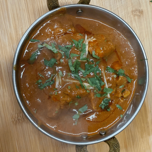 Lamb vindaloo (hot) avec riz