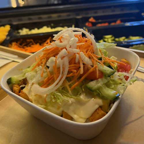 Kapsalon kip groot