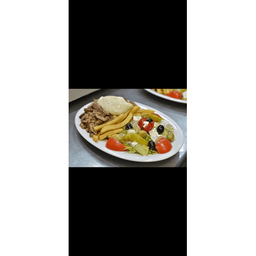 Assiette de gyros