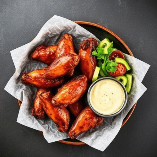 Barbecue wings (8 wings)