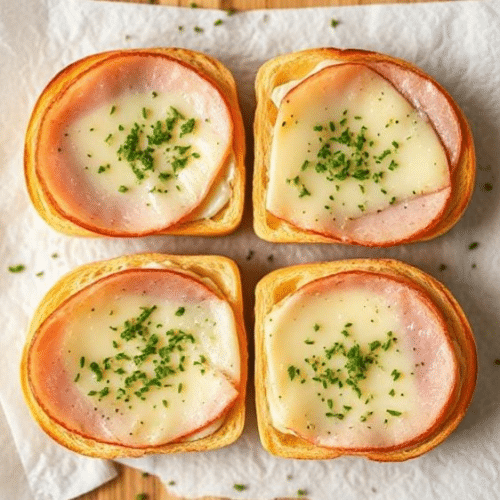 Lookbrood met kaas & ham (4 stuks)