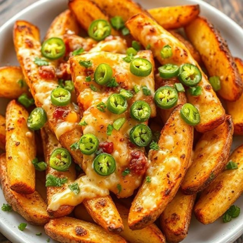 Spicy cheesy potatoes small