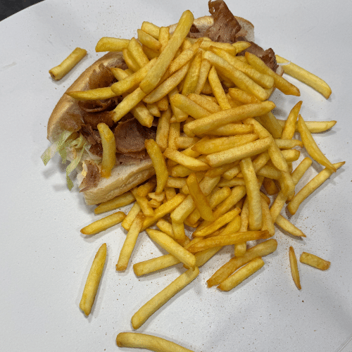 Menu mitraillette boulette