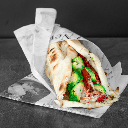 Roll naan végétarien solo