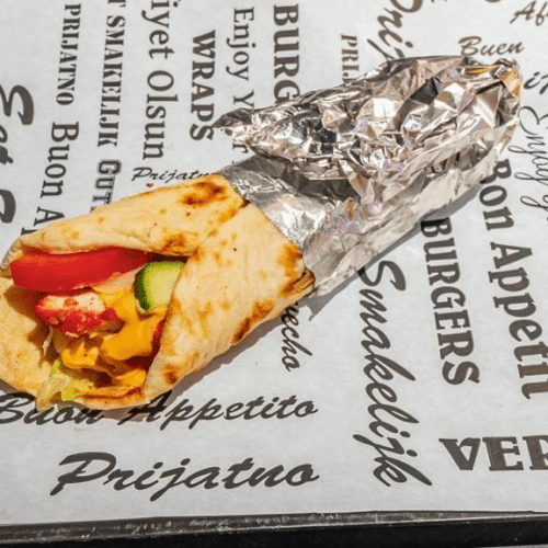 Roll naan menu