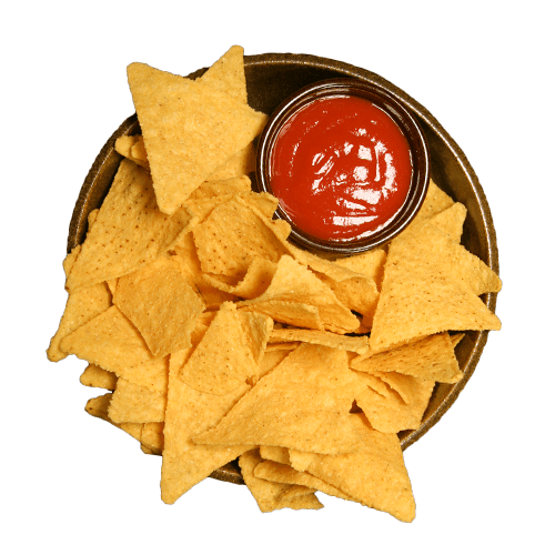 Nachos With Mexican salsa
