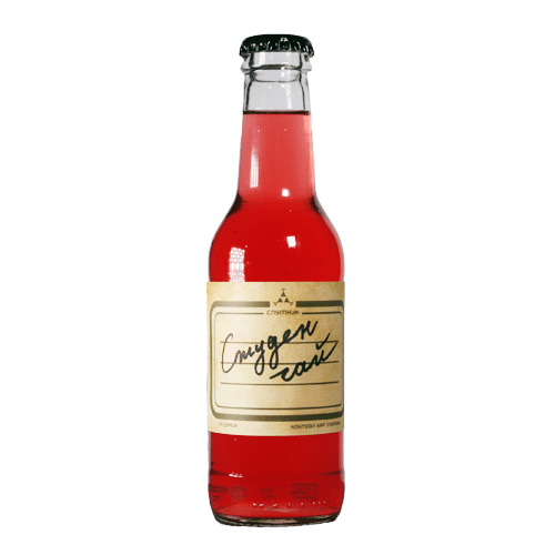 Homemade forest fruits ice tea