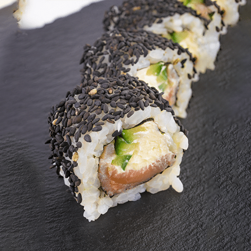 Uramaki Philadelphia smoked salmon