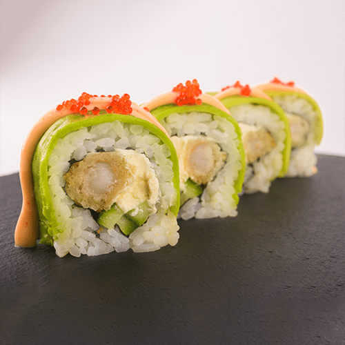 Uramaki Norwegian shrimp