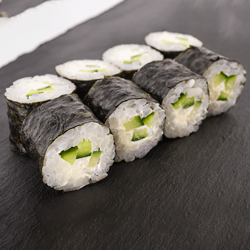 Hosomaki cucumber and Philadelphia