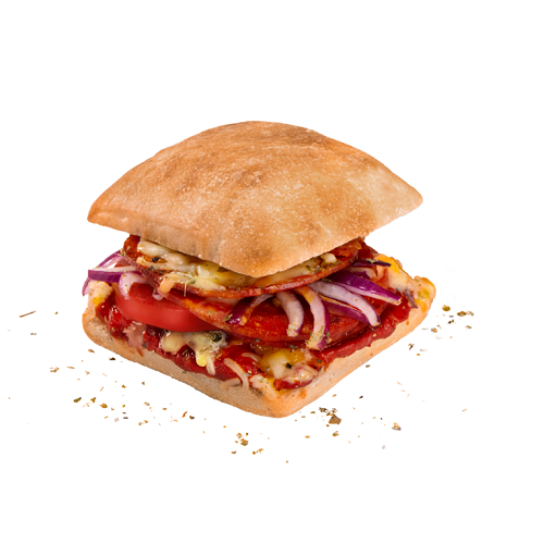Pepperoni mini ciabatta
