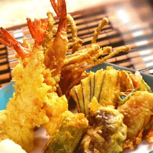 Assortiment de tempura