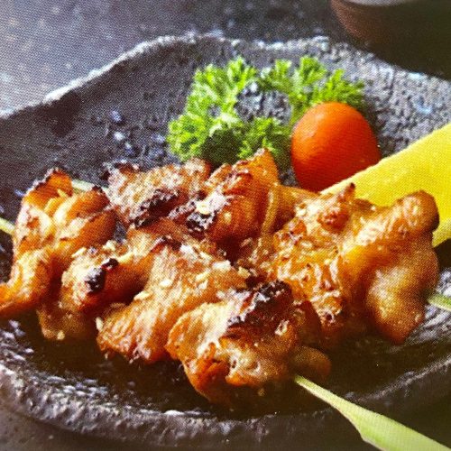 Brochette de poulet yakitori (2 pièces)